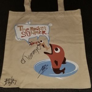 Signed The Rocket Summer tote bag!!!